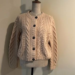 J. Crew Chunky Cardigan Sweater